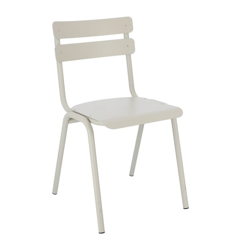 Záhradná stolička ONE (set 4 ks) | sivá