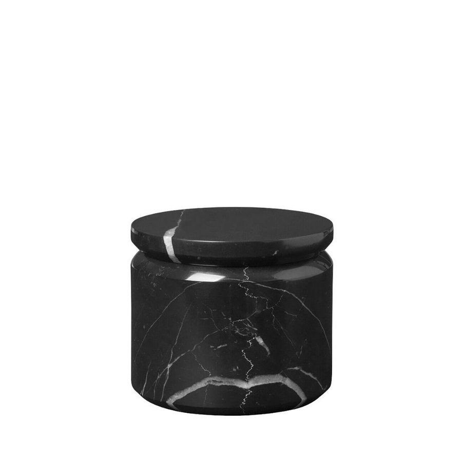 Mramorový úložný box PESA | čierna