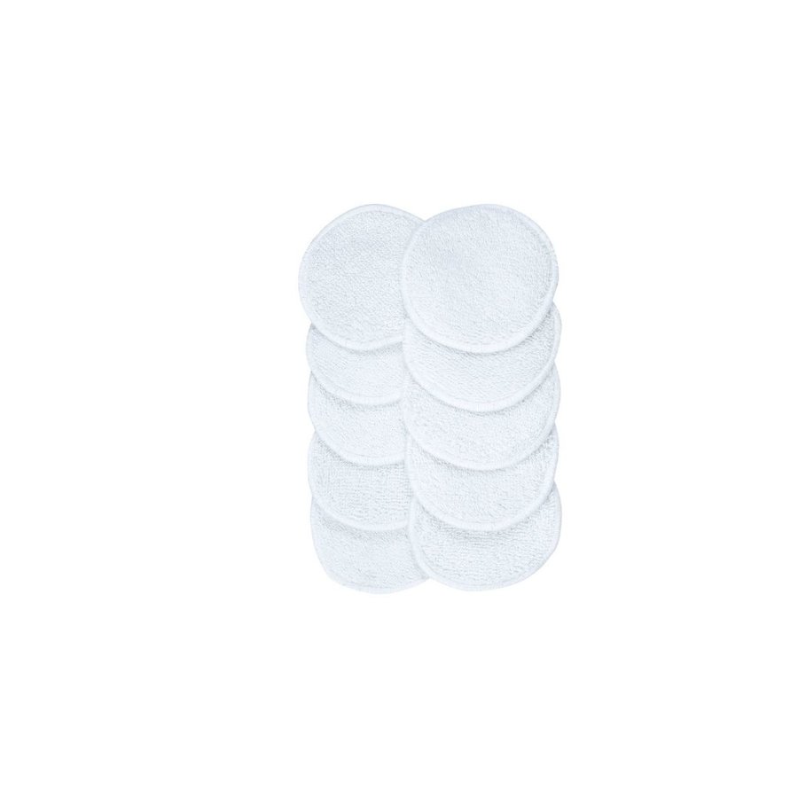 Prateľné odličovacie tampóny z organickej bavlny (set 10 ks) ASEA | white