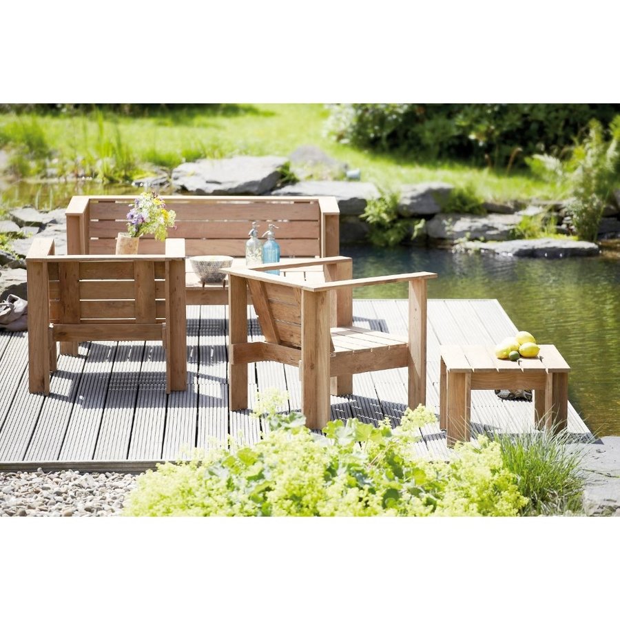 Záhradný stolík BATTEN LOUNGE | 57 cm