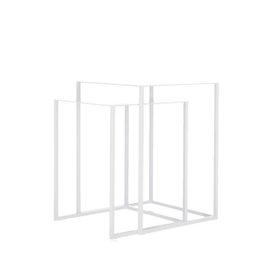 Príručný stolík PUR (set 2 ks) | biela