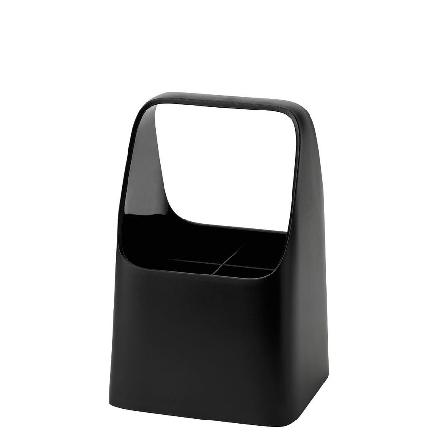 Funkčný úložný box s priehradkami HANDY-BOX | black