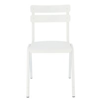 Záhradná stolička ONE (set 4 ks) | biela