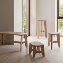 Dizajnová dubová stolička ELI
