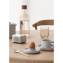 Stojan na vajíčko (set 2 ks) PILAR | pewter