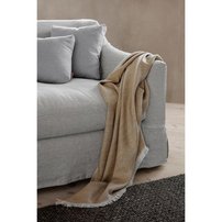 Bavlnený pléd, deka na sedačku NEA | pewter