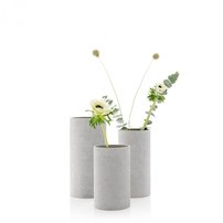 Váza COLUNA | light grey | L