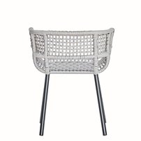 Záhradná stolička SUTA | sivá
