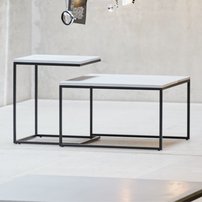 Príručný stôl BETON 60×60 cm
