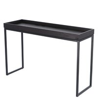 Konferenčný stôl PIZZO | dub | 80×25 cm | sivá podnož