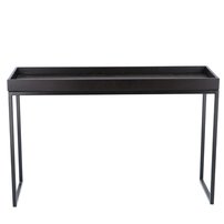 Konferenčný stôl PIZZO | dub | 80×25 cm | biela podnož