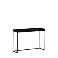 Konzolový stôl PIZZO | jaseň biela | čierna podnož