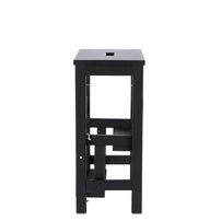 Dizajnové schodíky so stoličkou SOHO | black