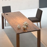 Jedálenský stôl LEOS | WALNUT | 160 cm
