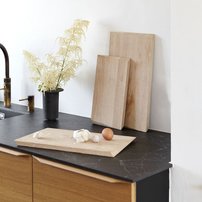 Dizajnová kuchynská doska OAK | S