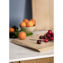 Dizajnová kuchynská doska OAK | S