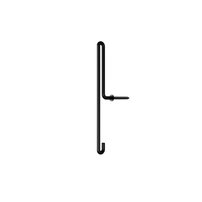 Dizajnový háčik na zavesenie WALL HOOK MOEBE BLACK | Large